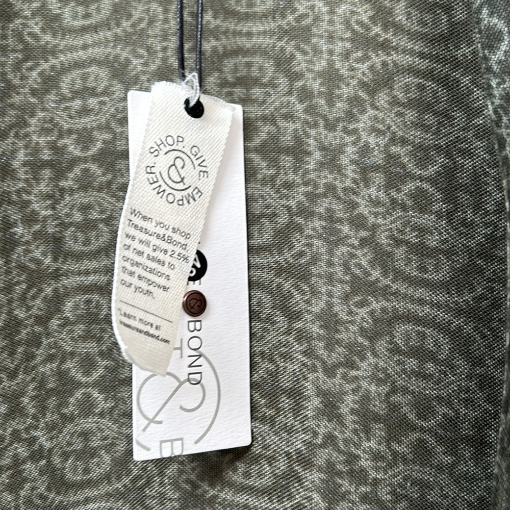 TREASURE & BOND One Size Ruana NWT - Picture 4 of 6